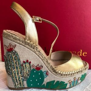 Kate Spade Cactus Wedges